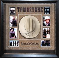 Tombstone Signed Cowboy Hat 202//201